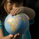 holding earth